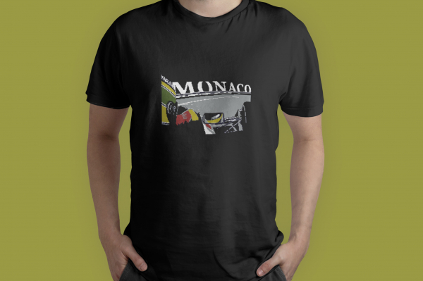 Polera Ayrton Senna Monaco