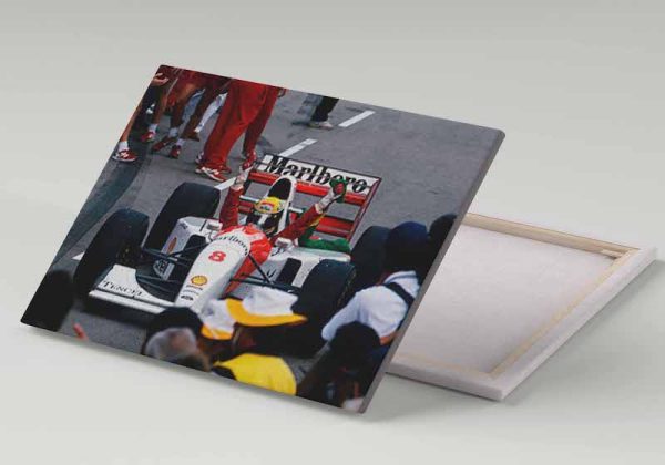 Cuadro 30x40 Ayrton Senna Mclaren F1