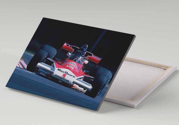 Cuadro 30x40 James Hunt Mclaren M23