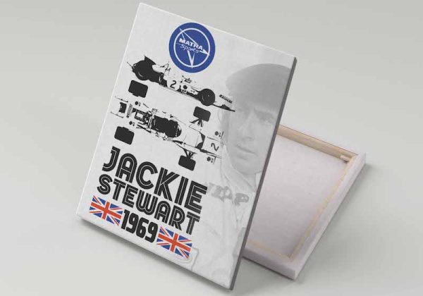 Cuadro 40x30 Jackie Stewart