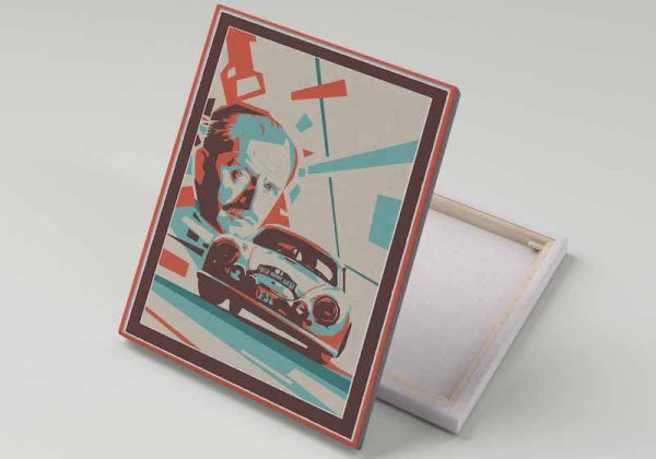 Cuadro 40x30 Ferdinand Porsche