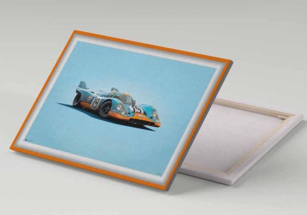 Cuadro 30x40 Porsche 917K Gulf Nro 19