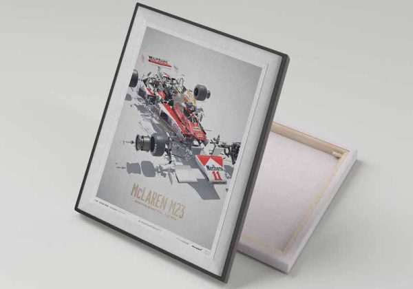 Cuadro 40x30 McLaren James Hunt