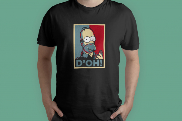 Polera Homero Marco D'OH!