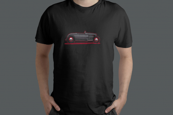 Polera Hot Rod