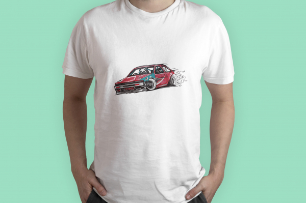 Polera Toyota AE86 Drift