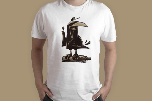 Polera Pajaro Plumon